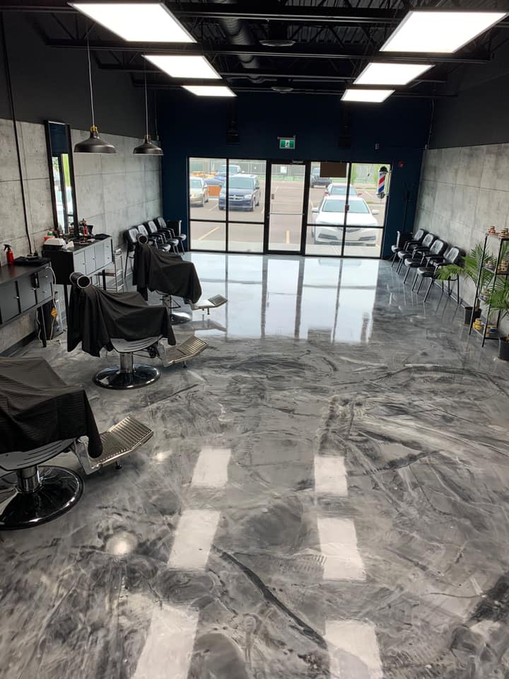 Barber Boss Interior