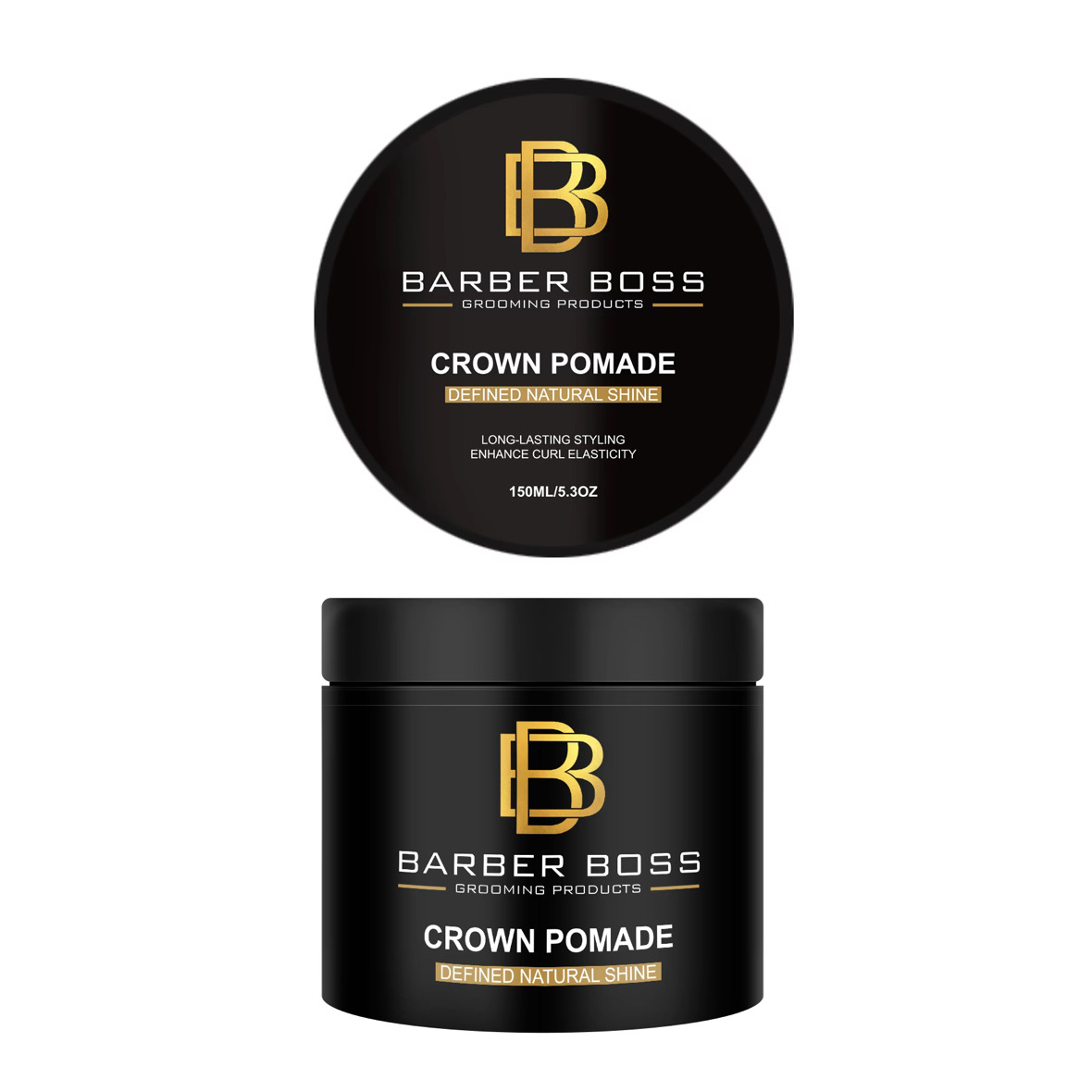 Crown Pomade — Barber Boss premium grooming product